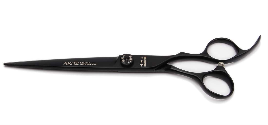 Amazon.co.jp: 滑らないブラックマイクロセットシザーの カットシザー